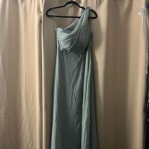 Birdy grey bridesmaid dress - sage green